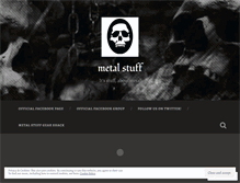 Tablet Screenshot of metalstuff.net